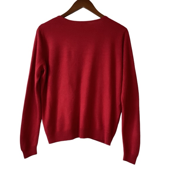 Cable & Gauge Knit Sweater in Dark Red Size XL - Picture 2 of 6